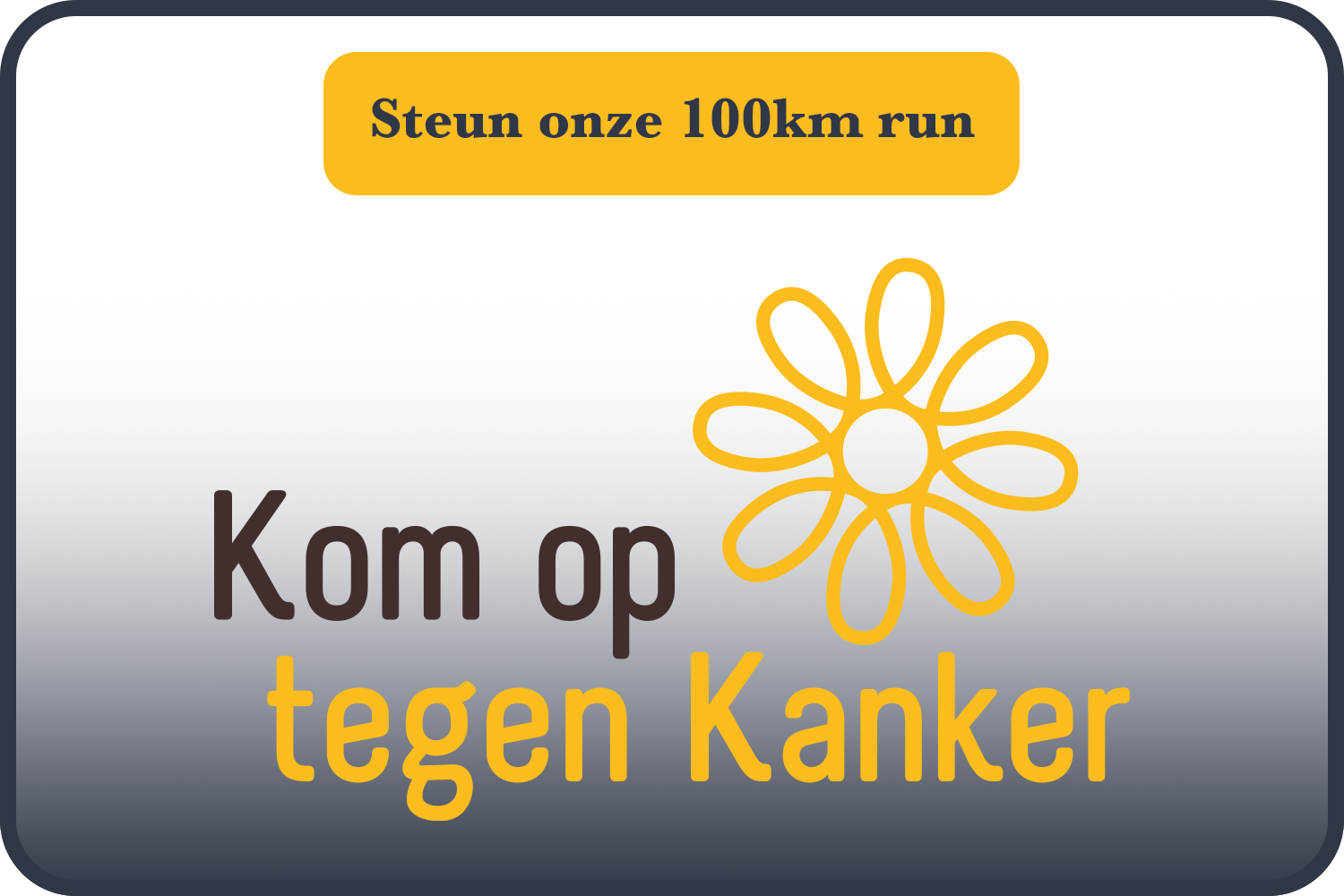 Devos vde - 100km run kom op tegen kanker